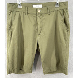 New Brax Shorts Men’s Size 33/32 Bozen Ultralight Green‎ Relaxed Preppy Chino